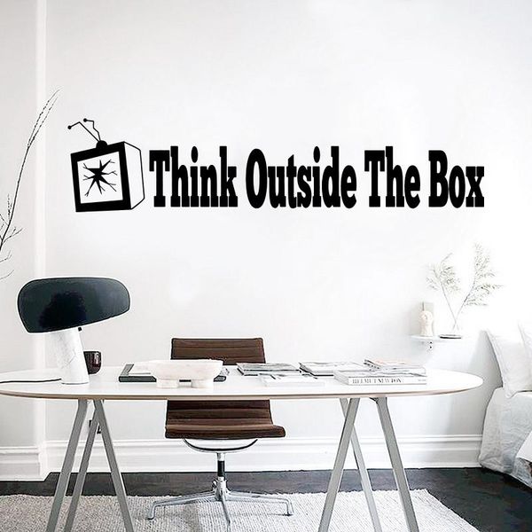 wall stickers think outside the box office sticker classroom school inspirational motivational quote decal kids study room
wall stickers think outside the box office sticker classroom school inspirational motivational quote decal kids study room