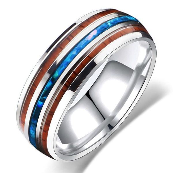 cluster rings titanium ring for men 8mm groove hawaiian wood and abalone shell tungsten carbide engagement wedding size 7-13, Golden;silver
cluster rings titanium ring for men 8mm groove hawaiian wood and abalone shell tungsten carbide engagement wedding size 7-13, Golden;silver