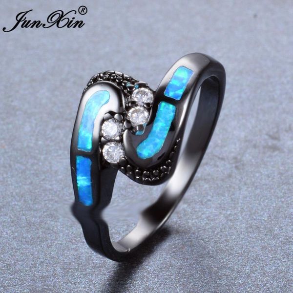 ocean blue fire opal ring geometric design brand black gold vintage wedding engagement rings for men and women, Slivery;golden
ocean blue fire opal ring geometric design brand black gold vintage wedding engagement rings for men and women, Slivery;golden