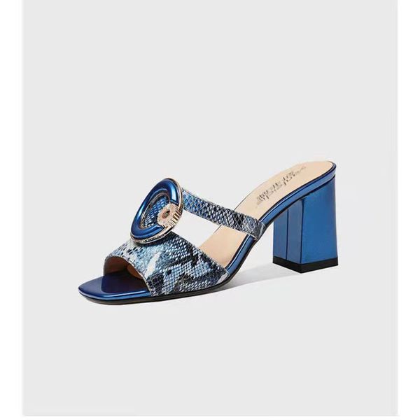 fashion high heel women modern slipper sandals comfortable thick heel summer shoes, Black
fashion high heel women modern slipper sandals comfortable thick heel summer shoes, Black