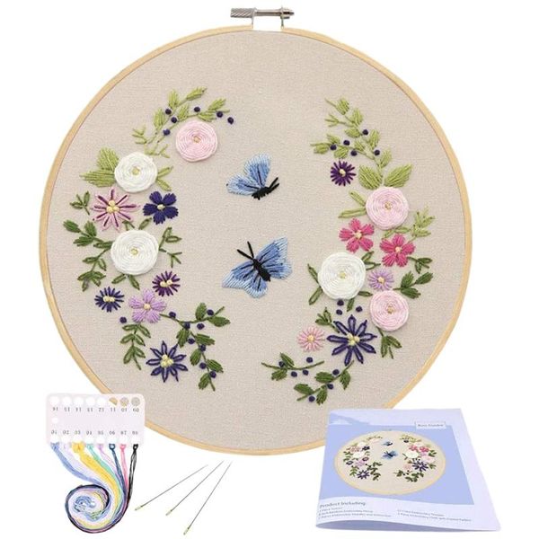 full range of embroidery starter kit with pattern cross stitch including cloth floral other arts and crafts
full range of embroidery starter kit with pattern cross stitch including cloth floral other arts and crafts