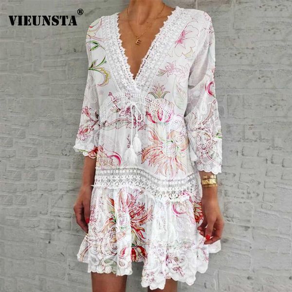 women embroidery v neck party dress spring 3/4 flare sleeve mini summer elegant tassel drawstring a-line vestido casual dresses, Black;gray
women embroidery v neck party dress spring 3/4 flare sleeve mini summer elegant tassel drawstring a-line vestido casual dresses, Black;gray
