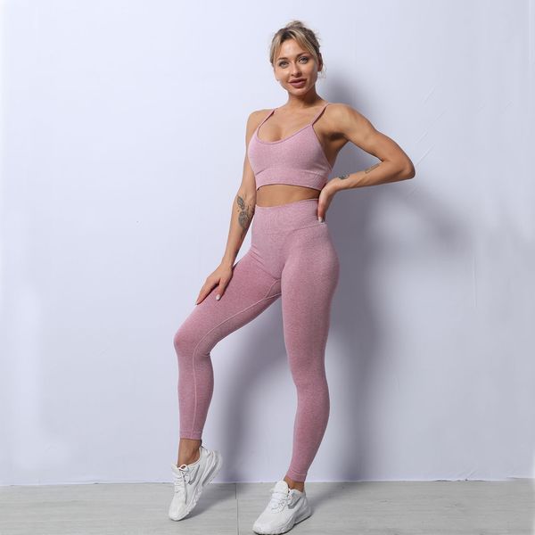 seamless yoga suit quick drying sports bra high waist hip raising pants fitness women's, Gray
seamless yoga suit quick drying sports bra high waist hip raising pants fitness women's, Gray
