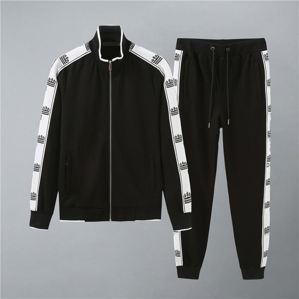 2021 men's tracksuit sportsuit spring and autumn fashion sweater with cool casual coat size :-3xl#02, Gray
2021 men's tracksuit sportsuit spring and autumn fashion sweater with cool casual coat size :-3xl#02, Gray
