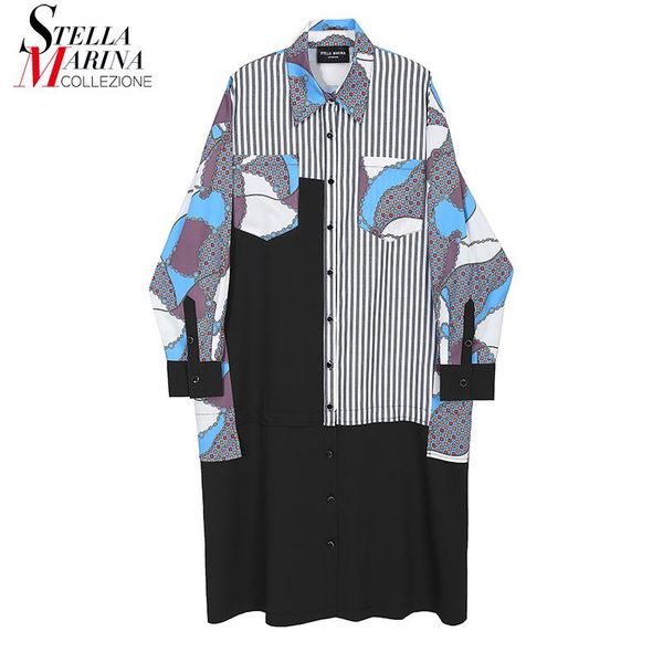 casual dresses fashion woman plus size winter 2021 long sleeve printed dress & pocket stripes ladies wear midi straight 6944, Black;gray
casual dresses fashion woman plus size winter 2021 long sleeve printed dress & pocket stripes ladies wear midi straight 6944, Black;gray