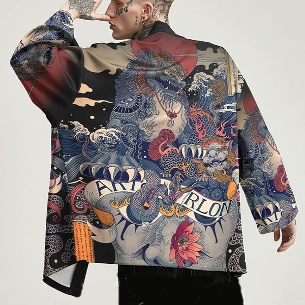 japanese kimono cardigan men yukata harakuju asian style dragon clothes samurai costume anime kimono streetwear haori men 12340, Red
japanese kimono cardigan men yukata harakuju asian style dragon clothes samurai costume anime kimono streetwear haori men 12340, Red