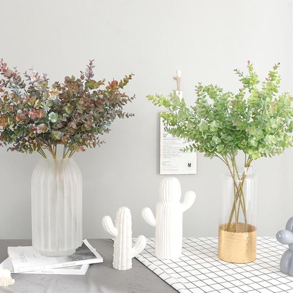decorative flowers & wreaths 3fork artificial plastic eucalyptus tree branch for christmas wedding decor flower arrangment small leaves plan
decorative flowers & wreaths 3fork artificial plastic eucalyptus tree branch for christmas wedding decor flower arrangment small leaves plan