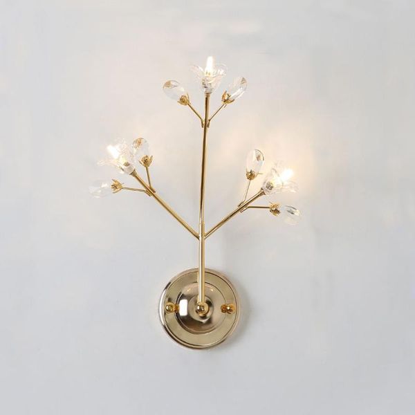 wall lamps led crystal lamp bedroom bedside light corridor background decorative lighting glass flower lustres home decor
wall lamps led crystal lamp bedroom bedside light corridor background decorative lighting glass flower lustres home decor