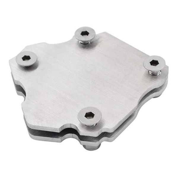 pedals silver steel motorcycle side kickstand stand enlarger foot pad extension plate small size easy to carry accessories
pedals silver steel motorcycle side kickstand stand enlarger foot pad extension plate small size easy to carry accessories