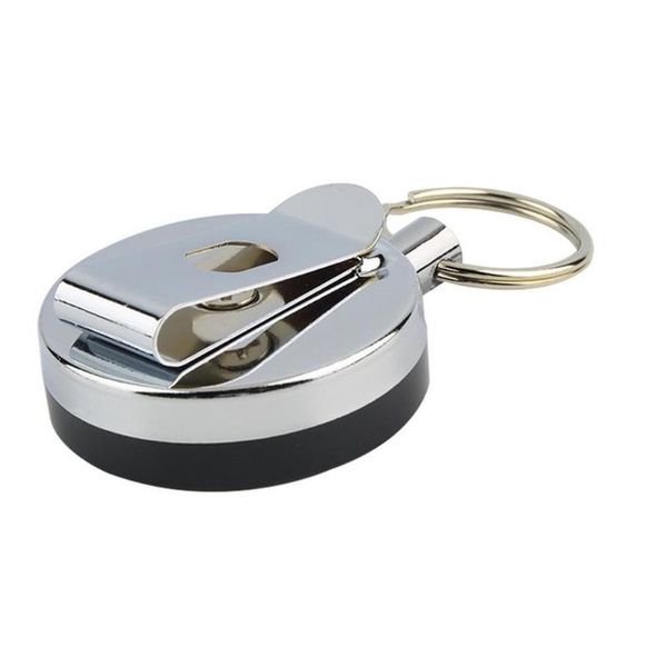 hooks & rails 1pc stainless steel tool belt money retractable key recoil ring pull chain clip keychain strong pulling force
hooks & rails 1pc stainless steel tool belt money retractable key recoil ring pull chain clip keychain strong pulling force