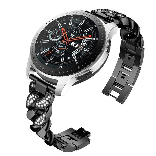 watch bands 20mm 22mm diamond metal strap for samsung galaxy 3 band 45mm 41mm 42mm 46mm active 2 cowboy chain women bracelet belt, Black;brown
watch bands 20mm 22mm diamond metal strap for samsung galaxy 3 band 45mm 41mm 42mm 46mm active 2 cowboy chain women bracelet belt, Black;brown