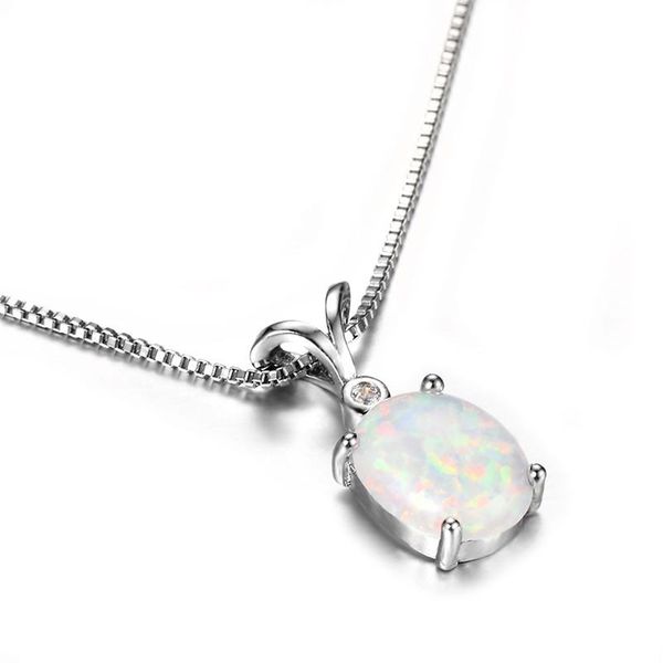 pendant necklaces white opal dainty oval stone necklace vintage fashion silver color chain for women wedding multicolor
pendant necklaces white opal dainty oval stone necklace vintage fashion silver color chain for women wedding multicolor