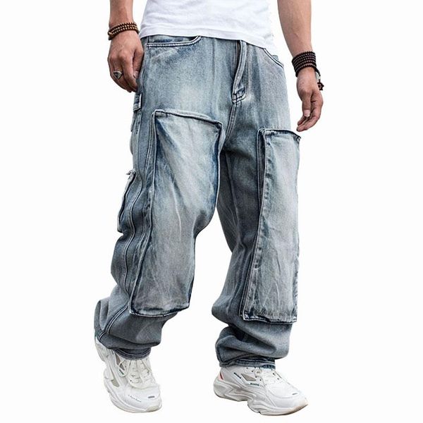 spring loose jeans men denim pants multi pocket straight baggy casual streetwear hip hop blue wide leg trousers large size 46 men's
spring loose jeans men denim pants multi pocket straight baggy casual streetwear hip hop blue wide leg trousers large size 46 men's