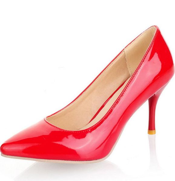 dress shoes thin leather pu high heels solid sandals party plus size sandalias mujer sapato feminino women pumps woman sf0844, Black
dress shoes thin leather pu high heels solid sandals party plus size sandalias mujer sapato feminino women pumps woman sf0844, Black