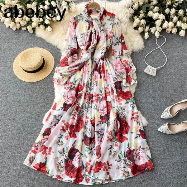 casual dresses women chiffon print dress elegant french long sleeve o neck a-line autumn boho vacation dress+scarf, Black;gray
casual dresses women chiffon print dress elegant french long sleeve o neck a-line autumn boho vacation dress+scarf, Black;gray