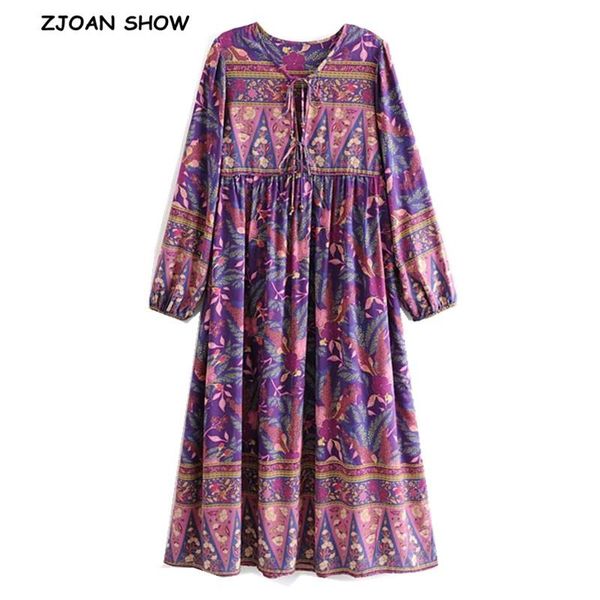 casual dresses 2021 bohemia lacing up v neck location floral print dress purple woman long sleeve tassel strappy holiday beach, Black;gray
casual dresses 2021 bohemia lacing up v neck location floral print dress purple woman long sleeve tassel strappy holiday beach, Black;gray
