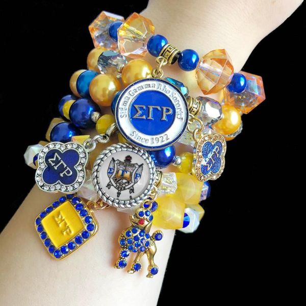 beaded, strands handmade greek sorority sigma gamma rho poodle pinkycolor transparent ab acrylic beads blue yellow pearl charm bracelet jewe, Black
beaded, strands handmade greek sorority sigma gamma rho poodle pinkycolor transparent ab acrylic beads blue yellow pearl charm bracelet jewe, Black