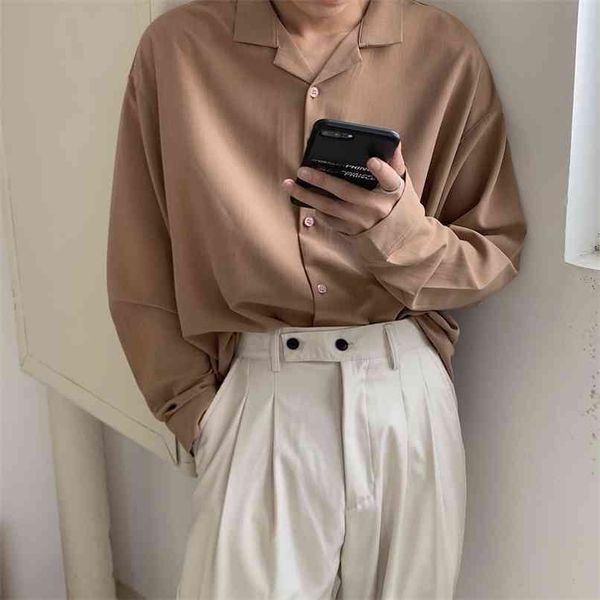 men's suit collar lining loose coats long sleeve slim fit shirt french cuff mens fashion 6 color shirts camisa masculina 210809, White;black
men's suit collar lining loose coats long sleeve slim fit shirt french cuff mens fashion 6 color shirts camisa masculina 210809, White;black