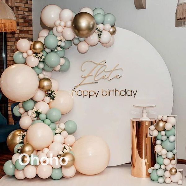 party decoration green blush gold birthday balloon garland arch set valentine's day rustic marriage wedding baptism baby shower ballons
party decoration green blush gold birthday balloon garland arch set valentine's day rustic marriage wedding baptism baby shower ballons