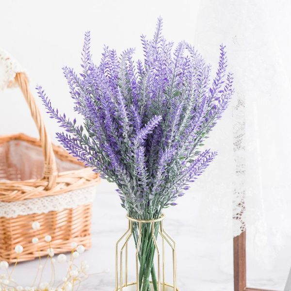 1bunch romantic provence lavender artificial flowers purple fake plant for wedding party home garden decoration decorative & wreaths
1bunch romantic provence lavender artificial flowers purple fake plant for wedding party home garden decoration decorative & wreaths