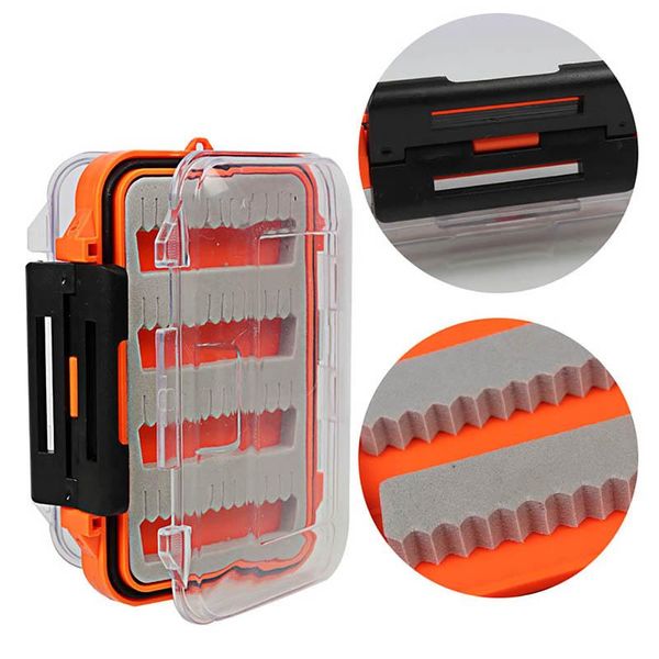 fishing accessories box plastic double side clear slit foam tackle case waterproof
fishing accessories box plastic double side clear slit foam tackle case waterproof