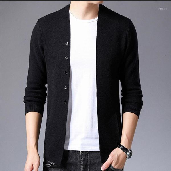 thin cardigan spring autumn arrival korean trend solid slim body sweater outerwear fashion sweaters men's coats1 uea9, White;black
thin cardigan spring autumn arrival korean trend solid slim body sweater outerwear fashion sweaters men's coats1 uea9, White;black