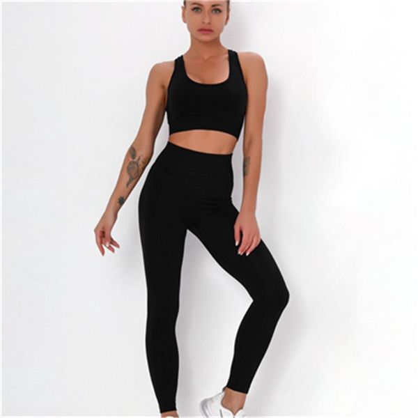 yoga outfit sports suit women vest pants set solid high waist seamless leggings backless fitness clothing workout running active
yoga outfit sports suit women vest pants set solid high waist seamless leggings backless fitness clothing workout running active