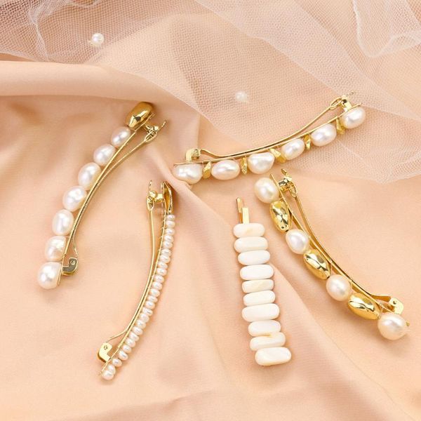 hair clips & barrettes natural shell hairpins freshwater pearl bang clip bride wedding party korean french woman girl jewelry find, Golden;silver
hair clips & barrettes natural shell hairpins freshwater pearl bang clip bride wedding party korean french woman girl jewelry find, Golden;silver