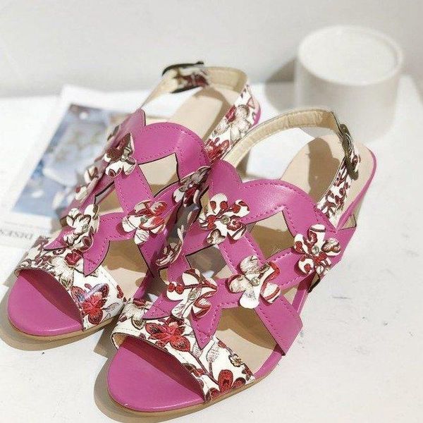 sandals 2021 summer large size a word buckle flower roman female thick heel high heels fish mouth, Black
sandals 2021 summer large size a word buckle flower roman female thick heel high heels fish mouth, Black