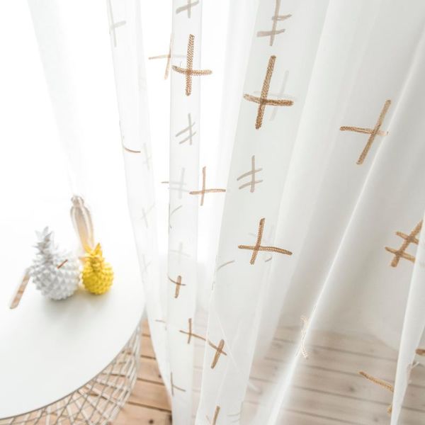 simple white sheer tulle curtains for bedroom living room kitchen coffee cross pattern voile curtain window blinds drape & drapes
simple white sheer tulle curtains for bedroom living room kitchen coffee cross pattern voile curtain window blinds drape & drapes