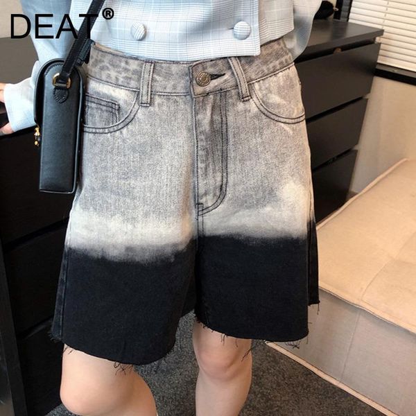 women's shorts deat 2021 women fashion loose gradient color button patchwork pockets high waist denim summer and autumn 7e1840, White;black
women's shorts deat 2021 women fashion loose gradient color button patchwork pockets high waist denim summer and autumn 7e1840, White;black