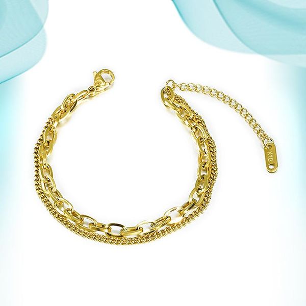 charm bracelets 2021 chain shape design cold wind trendy fashion accessory bracelet punk style for women on hand accessories, Golden;silver
charm bracelets 2021 chain shape design cold wind trendy fashion accessory bracelet punk style for women on hand accessories, Golden;silver