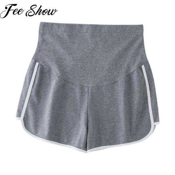 maternity bottoms summer sport shorts adjustable belly for pregnant women wide leg loose short pants pregnancy sleep home wear, White
maternity bottoms summer sport shorts adjustable belly for pregnant women wide leg loose short pants pregnancy sleep home wear, White