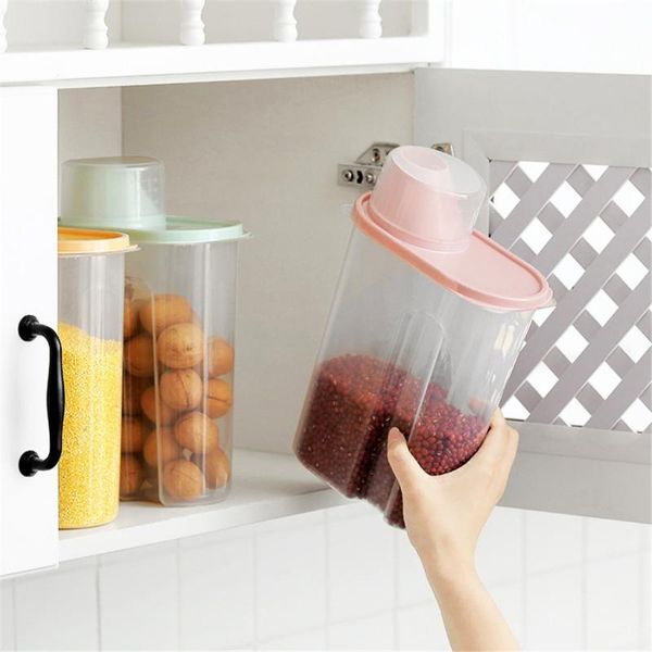 storage bottles & jars saingace kitchen grain tank nordic food dry goods box plastic sealed waterproof drop ship 2021
storage bottles & jars saingace kitchen grain tank nordic food dry goods box plastic sealed waterproof drop ship 2021
