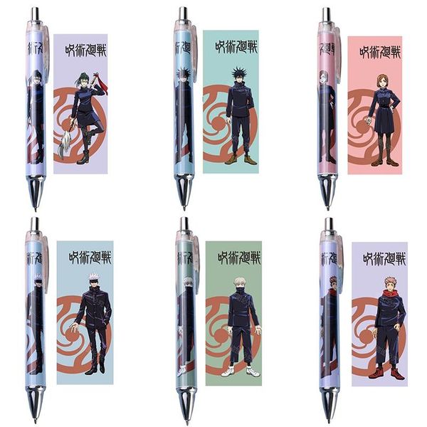 anime jujutsu kaisen cute 0.5mm mechanical pencil automatic pen ballpoin gift itadori yuuji fushiguro megumi kugisaki nobara ballpoint pens, Blue;orange
anime jujutsu kaisen cute 0.5mm mechanical pencil automatic pen ballpoin gift itadori yuuji fushiguro megumi kugisaki nobara ballpoint pens, Blue;orange