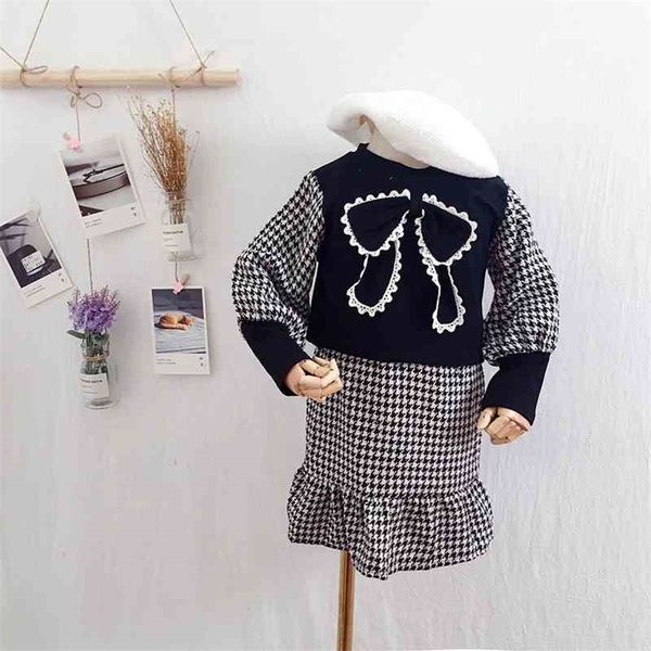 gooporson fall kids clothes bow tie fake two piece set plaid skirt fashion korean toddler girls outfit set children clothing 210715, White
gooporson fall kids clothes bow tie fake two piece set plaid skirt fashion korean toddler girls outfit set children clothing 210715, White