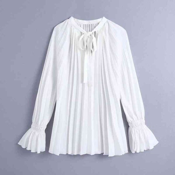 autumn women v neck bow tie pressed pleat white shirts female smock long sleeve blouses casual lady loose blusas s8221 210430
autumn women v neck bow tie pressed pleat white shirts female smock long sleeve blouses casual lady loose blusas s8221 210430