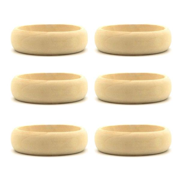 bangle 6pcs unfinished natural untreated plain wooden 68mm(2.68") round bracelet for diy jewelry making handmade gifts, Black
bangle 6pcs unfinished natural untreated plain wooden 68mm(2.68") round bracelet for diy jewelry making handmade gifts, Black