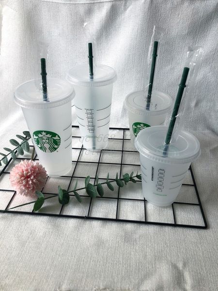 50pcs goddess starbucks 16oz/473ml plastic mugs tumbler reusable clear drinking flat bottom pillar shape lid straw cups by
50pcs goddess starbucks 16oz/473ml plastic mugs tumbler reusable clear drinking flat bottom pillar shape lid straw cups by