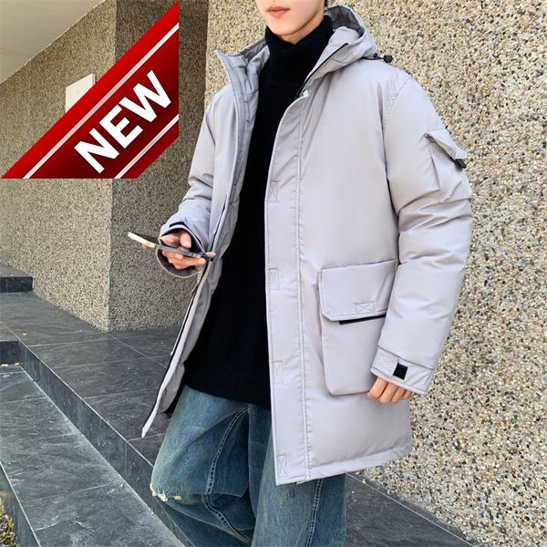 2021 teens winter male jacket men's down trendy white coat thick warm man brand apparel parka, Black
2021 teens winter male jacket men's down trendy white coat thick warm man brand apparel parka, Black