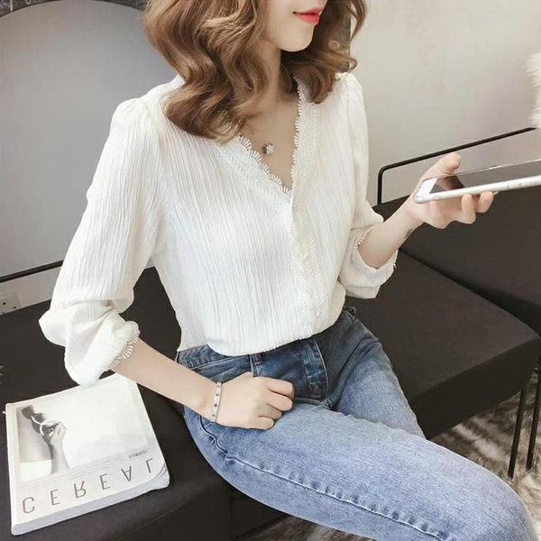 womens lace fashion and blouses white yellow chiffon blouse casual shirt blusas mujer long sleeve women v-neck shirts women's &
womens lace fashion and blouses white yellow chiffon blouse casual shirt blusas mujer long sleeve women v-neck shirts women's &