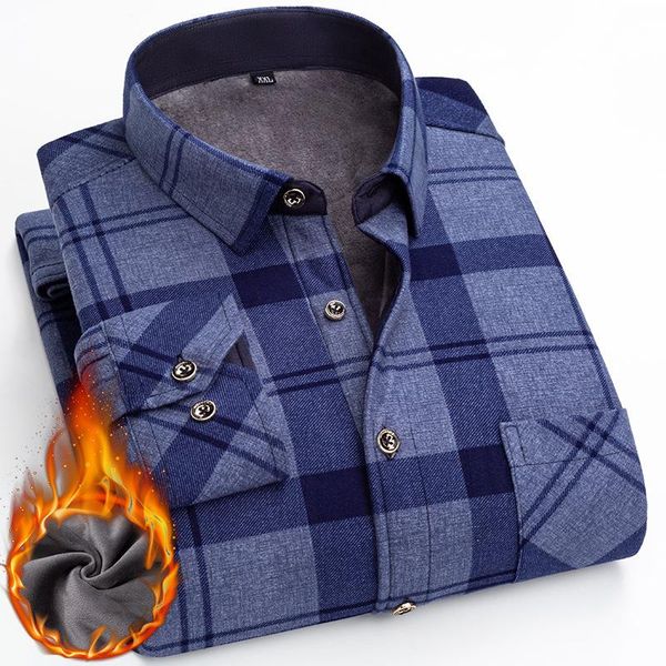 men's casual shirts high-end brand fleece warm shirt middle-aged fashion plus velvet padded large size plaid winter business, White;black
men's casual shirts high-end brand fleece warm shirt middle-aged fashion plus velvet padded large size plaid winter business, White;black