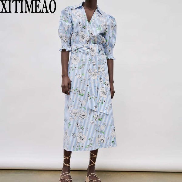 za women dresses spring autumn vintage stripe print casual middle sleeve shirt dress leisure vacation long skirt with belt 210602, Black;gray
za women dresses spring autumn vintage stripe print casual middle sleeve shirt dress leisure vacation long skirt with belt 210602, Black;gray