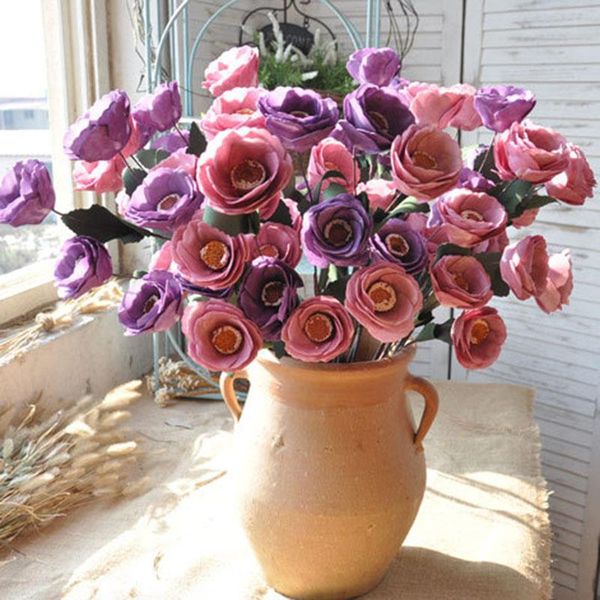 decorative flowers & wreaths simulation artificial flower bouquet durable decoration for home wedding party h99f
decorative flowers & wreaths simulation artificial flower bouquet durable decoration for home wedding party h99f