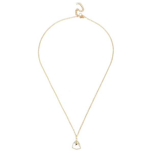pendant necklaces stainless steel thin chain polyhedron crystal necklace for women simple jewelry, Silver
pendant necklaces stainless steel thin chain polyhedron crystal necklace for women simple jewelry, Silver