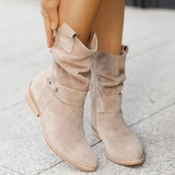 boots winter women zipper suede shoes for 2021 buckle vintage lady mid-calf boot low heel female pumps, Black
boots winter women zipper suede shoes for 2021 buckle vintage lady mid-calf boot low heel female pumps, Black