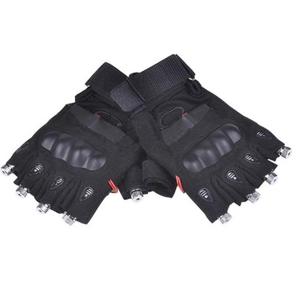 cycling gloves 1 piece laser led lights glowing for dj bar singer nightclub show accessories mechanical robot multi-beam, Black
cycling gloves 1 piece laser led lights glowing for dj bar singer nightclub show accessories mechanical robot multi-beam, Black