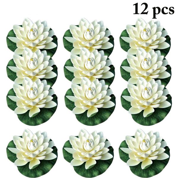 12pcs 18cm floating lotus artificial flower wedding home party garden pool decorations diy water lily mariage fake plants
12pcs 18cm floating lotus artificial flower wedding home party garden pool decorations diy water lily mariage fake plants