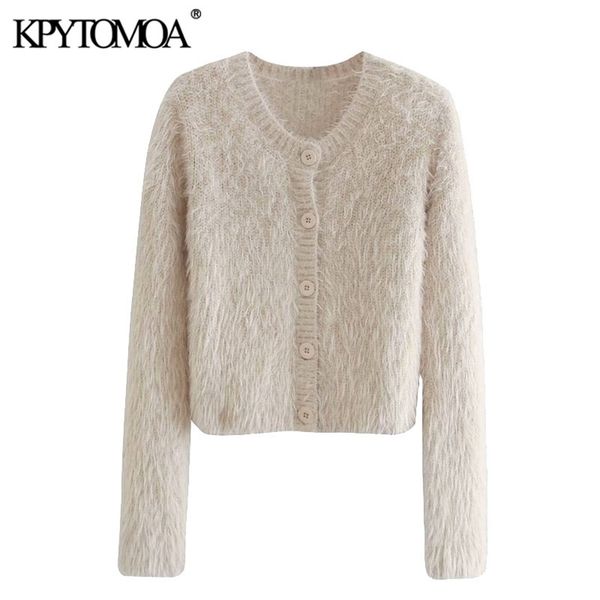 women fashion soft touch cropped knitted cardigan sweater o neck long sleeve female outerwear chic 210420, White;black
women fashion soft touch cropped knitted cardigan sweater o neck long sleeve female outerwear chic 210420, White;black