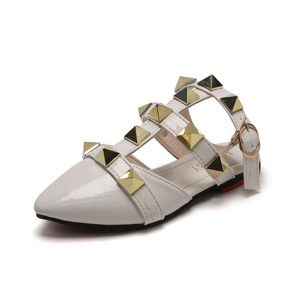 sandals chic girls rivets classic children gladiator for summer 2021 brand kids shoes pointed toes princess 26-35, Black;red
sandals chic girls rivets classic children gladiator for summer 2021 brand kids shoes pointed toes princess 26-35, Black;red